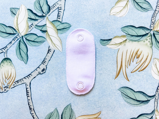 Blank Embroidery Tab to Pair with Peter Pan Onesie | Little Gray Peach
